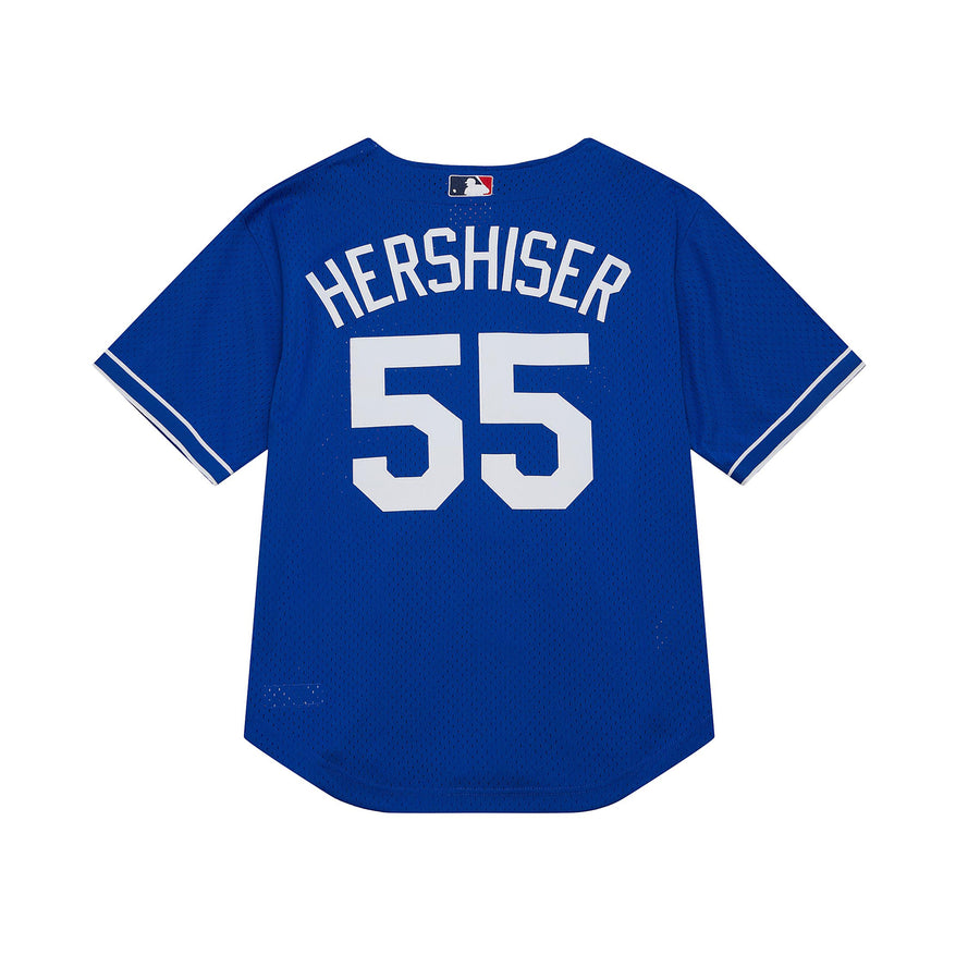 Mitchell & Ness Authentic BP Jersey Los Angeles Dodgers 2000 Orel Hershiser