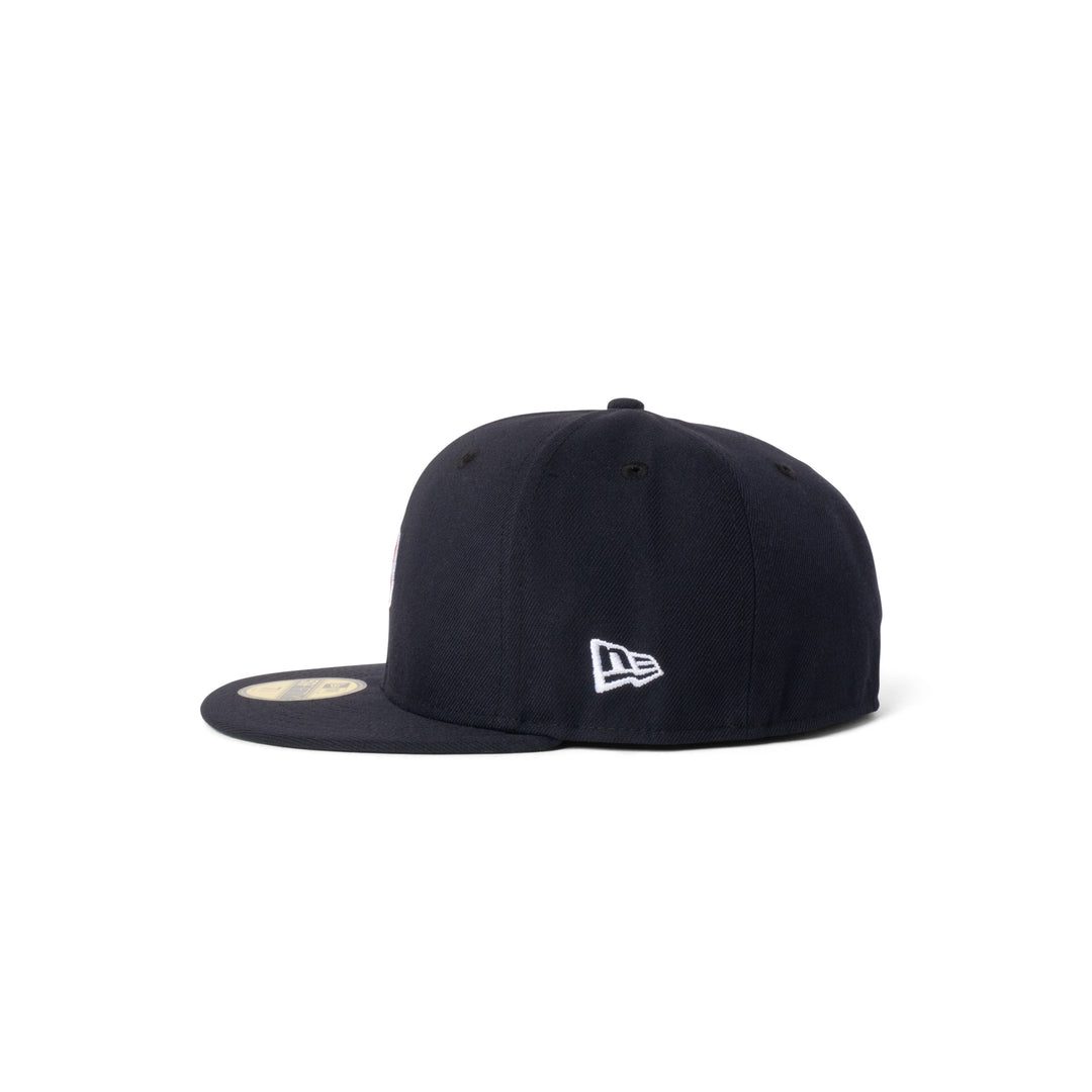 New Era Yankees Micro Club Logo 59Fifty Fitted Navy