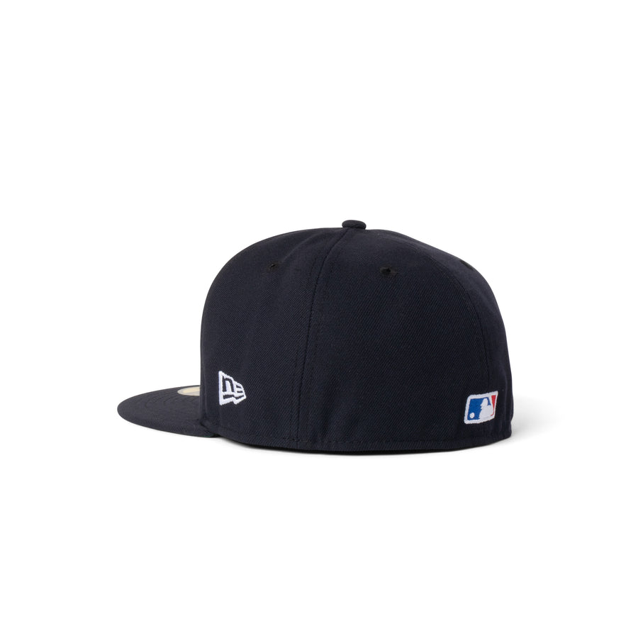 New Era Yankees Micro Club Logo 59Fifty Fitted Navy
