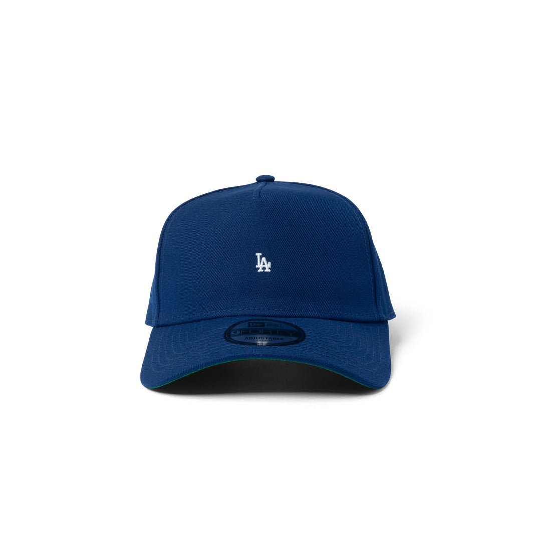 New Era Dodgers Super Micro Logo 9Forty A Frame Snapback Blue