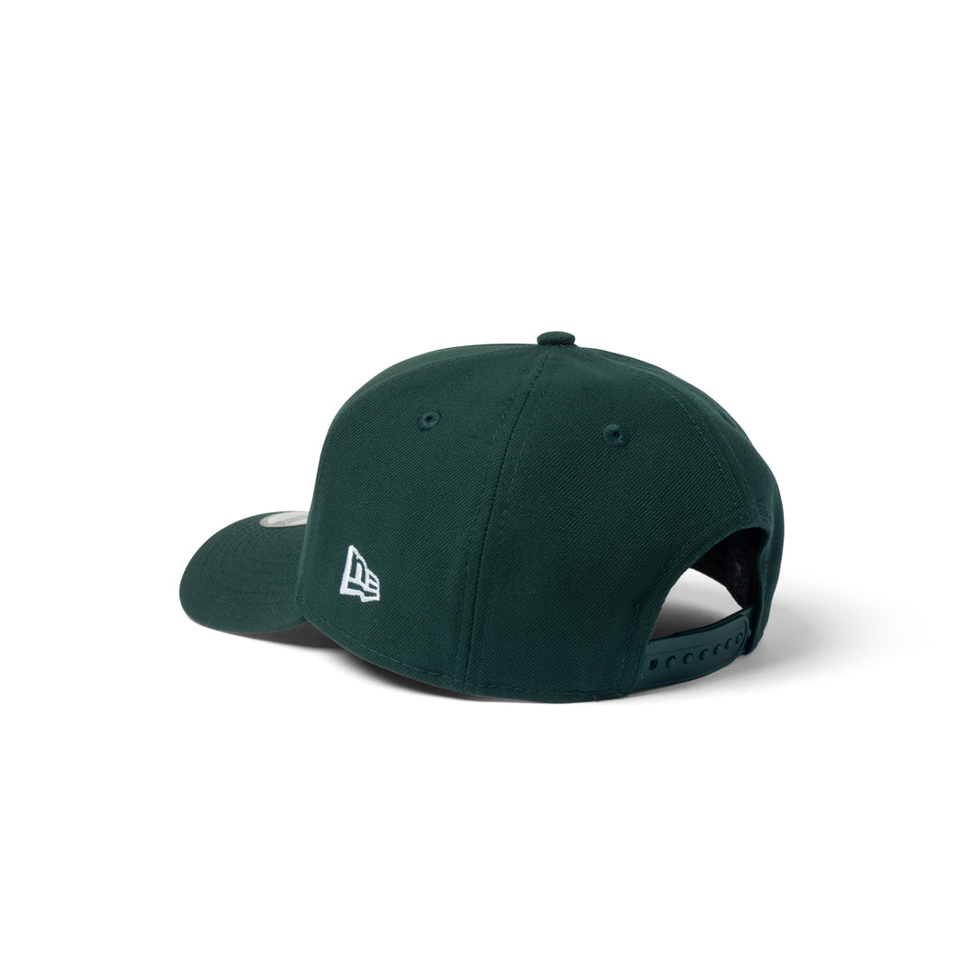 New Era Dodgers Super Micro Logo 9Forty A Frame Snapback Dark Green