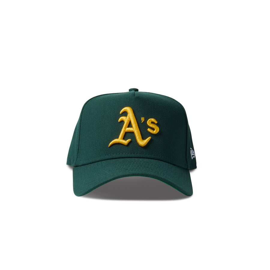 New Era A's 9Forty Snapback Green