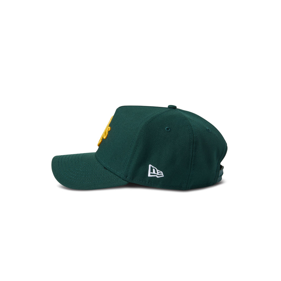 New Era A's 9Forty Snapback Green