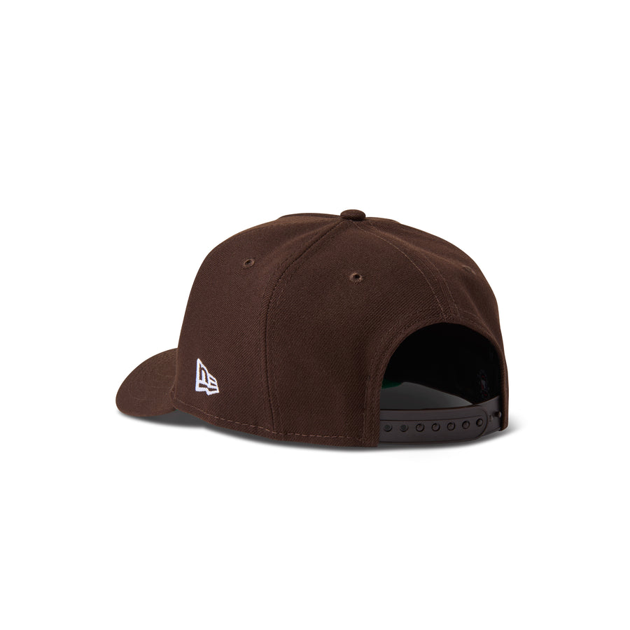 New Era Padres 9Forty Snapback Brown