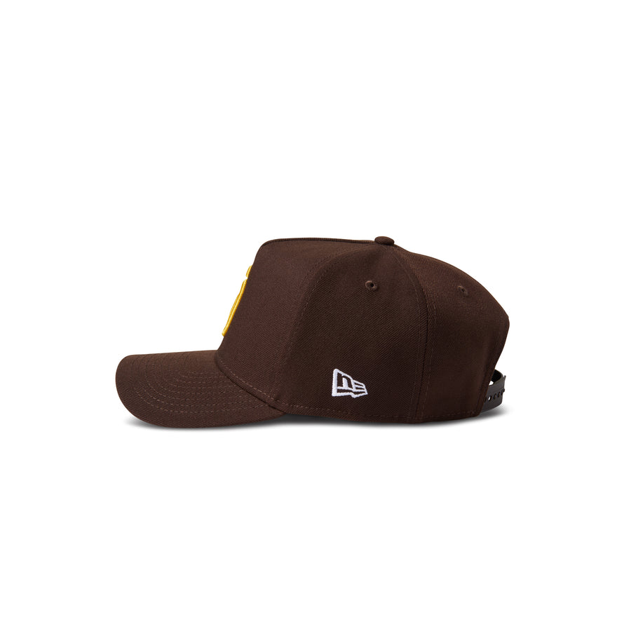 New Era Padres 9Forty Snapback Brown