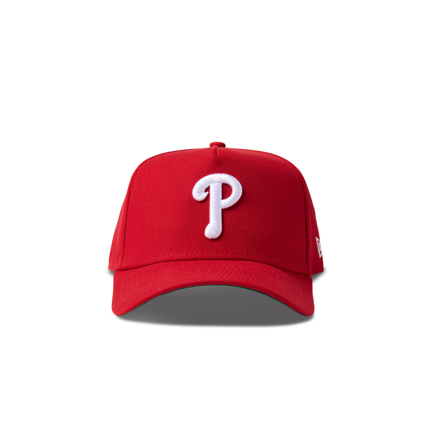 New Era Phillies 9Forty Snapback Red