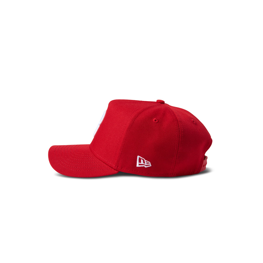 New Era Phillies 9Forty Snapback Red