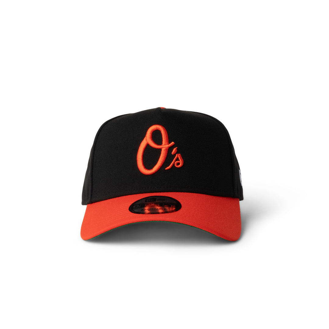 New Era Orioles 9Forty Snapback Black/Orange