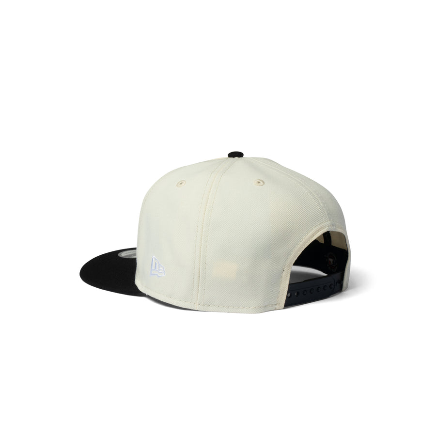 New Era A's Upside Down 9Fifty A Frame Snapback Chrome