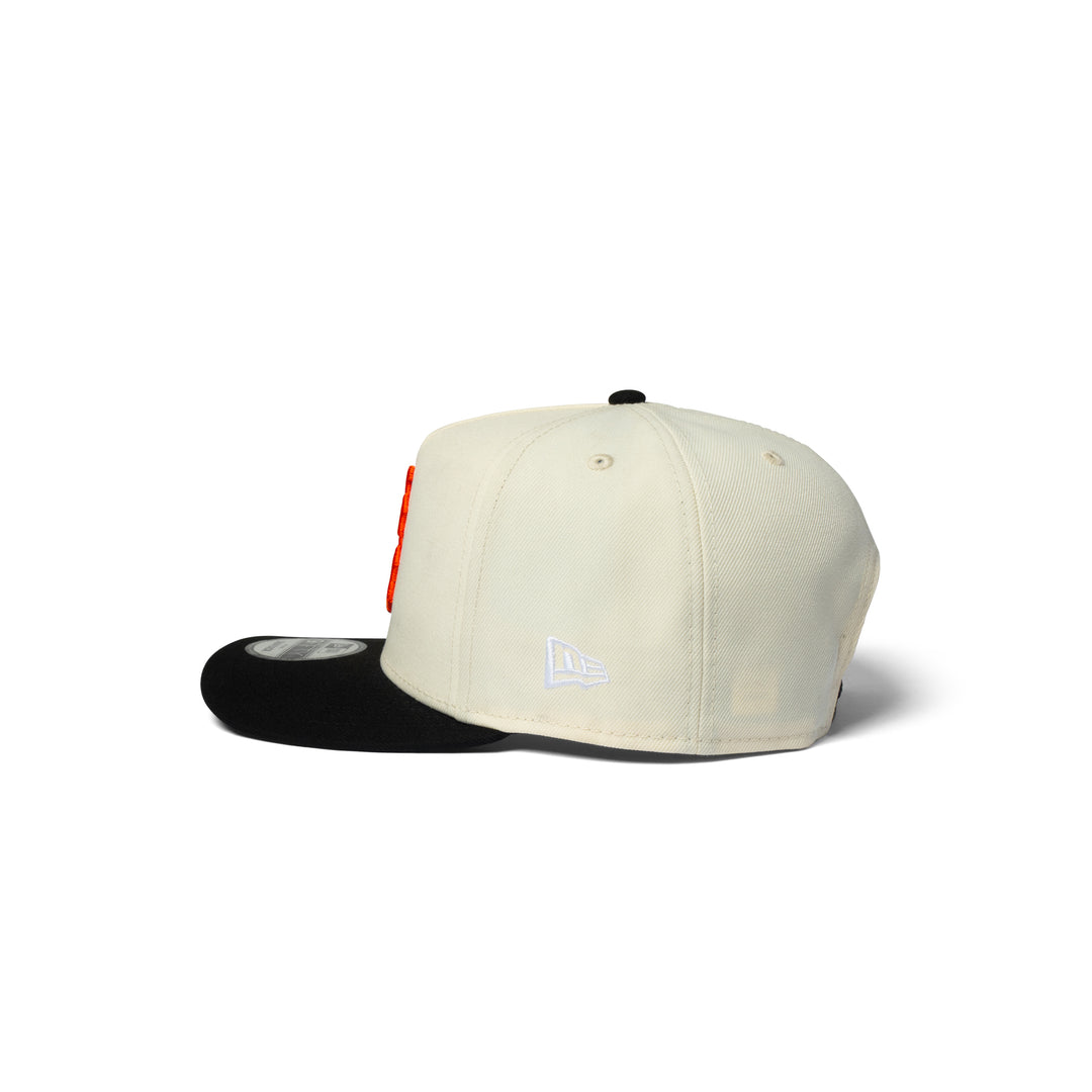 New Era Giants Upside Down 9Fifty A Frame Snapback Chrome