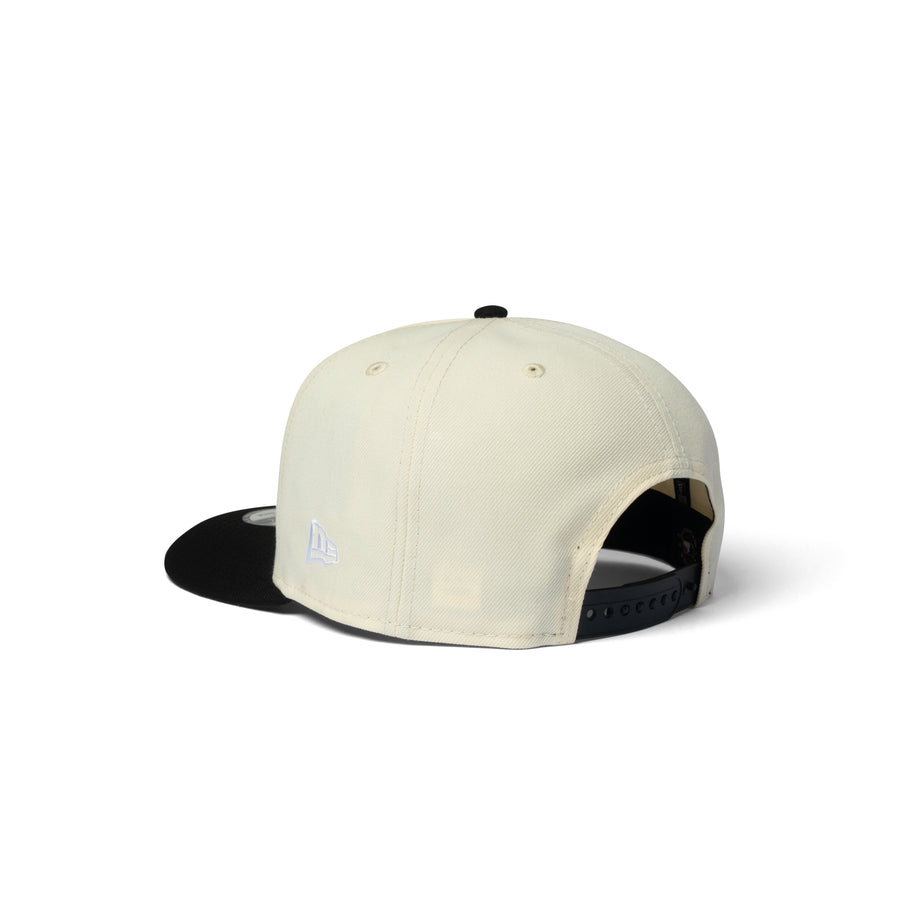New Era Giants Upside Down 9Fifty A Frame Snapback Chrome