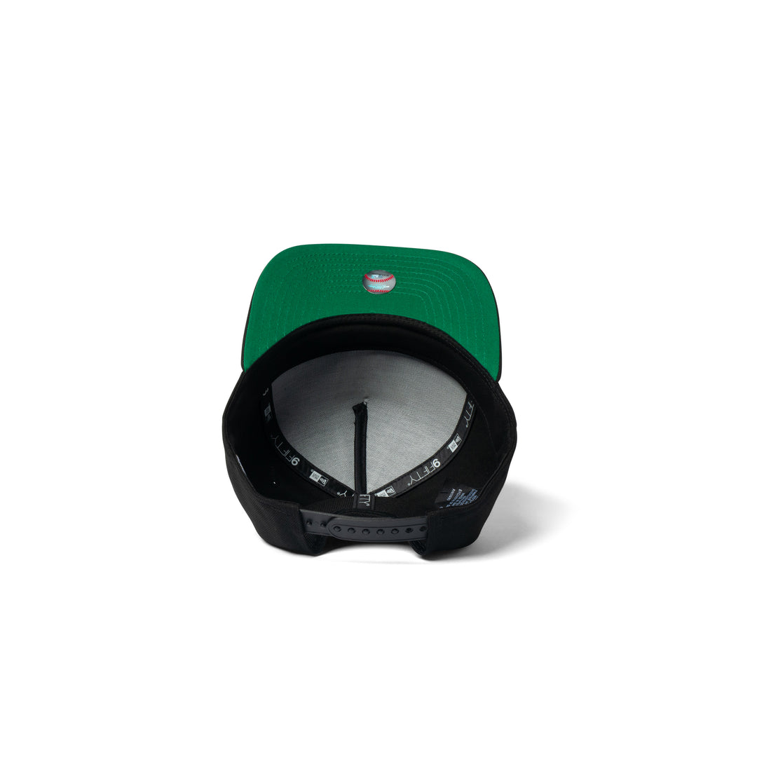 New Era Diamondbacks 9Fifty A Frame Curve Upside Down Snapback Black