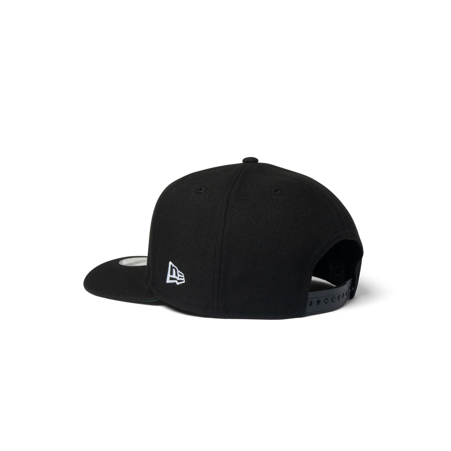 New Era Marlins 9Fifty A Frame Curve Upside Down Snapback Black