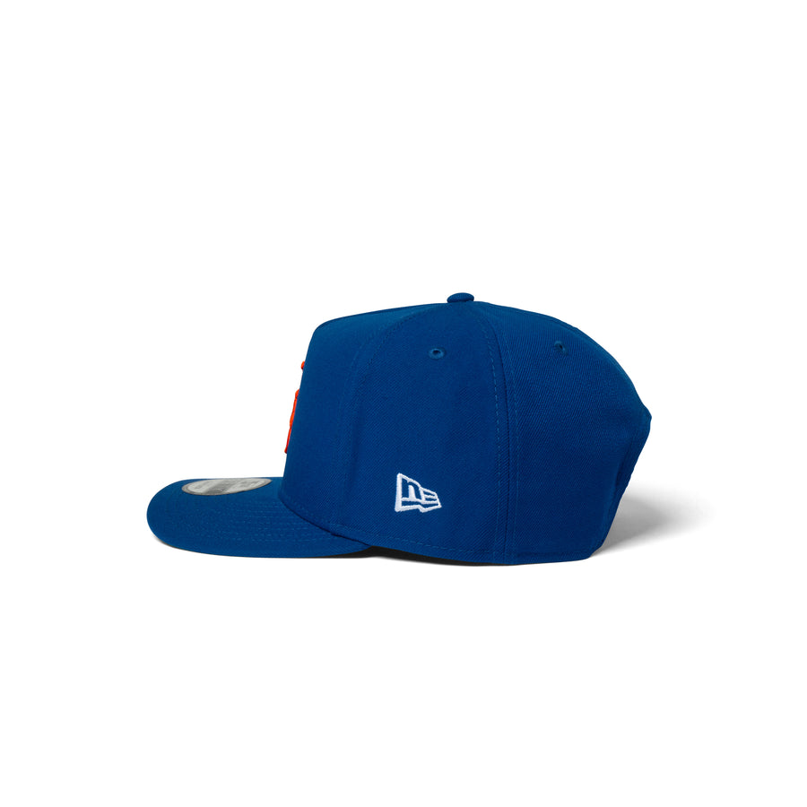 New Era Mets 9Fifty A Frame Curve Upside Down Snapback Blue