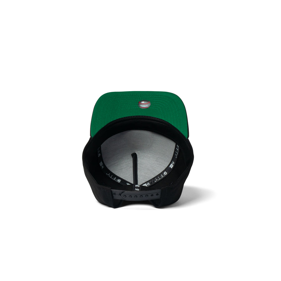 New Era Orioles 9Fifty A Frame Curve Upside Down Snapback Black