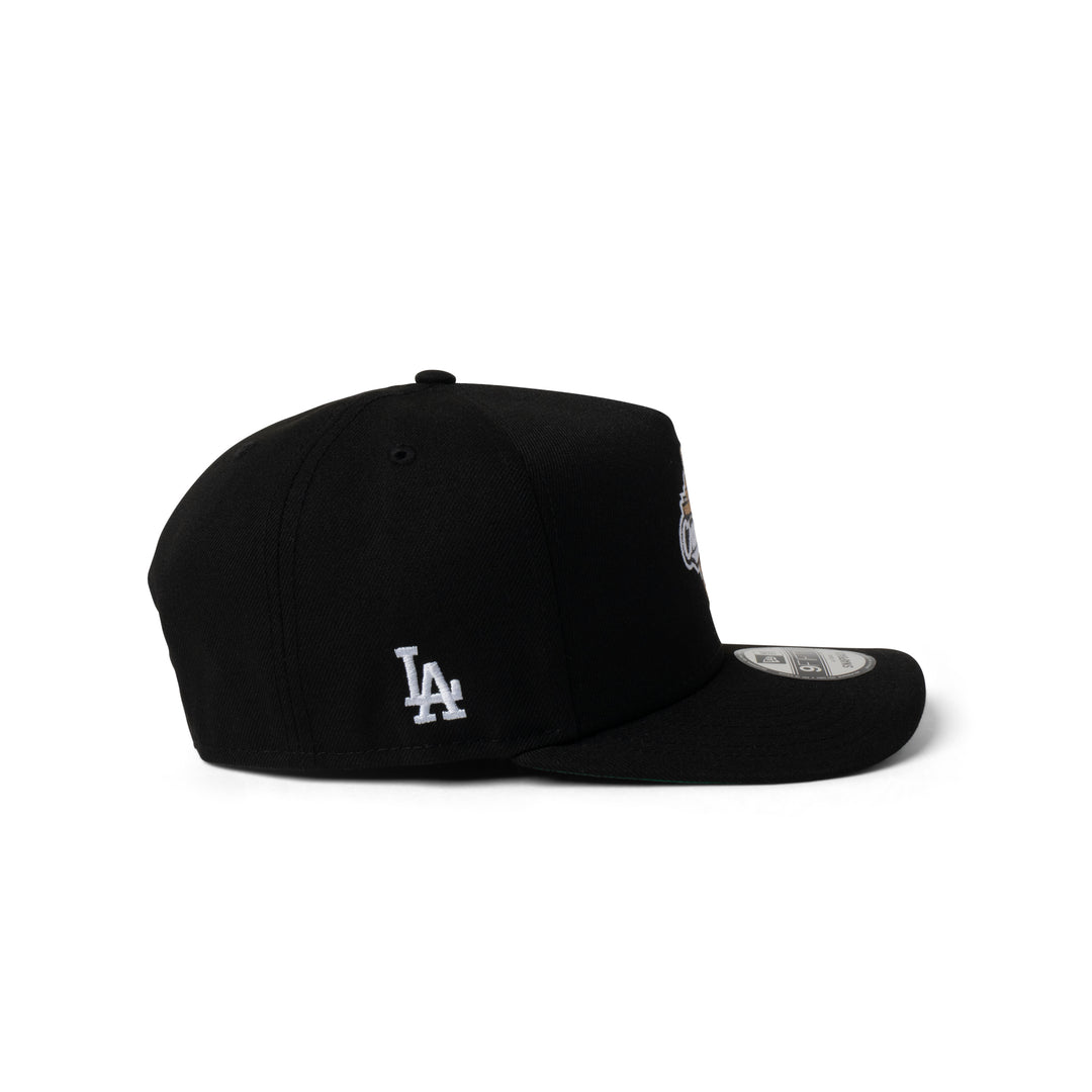 New Era Dodgers World Series Champions Patch 9Fifty Snapback Black