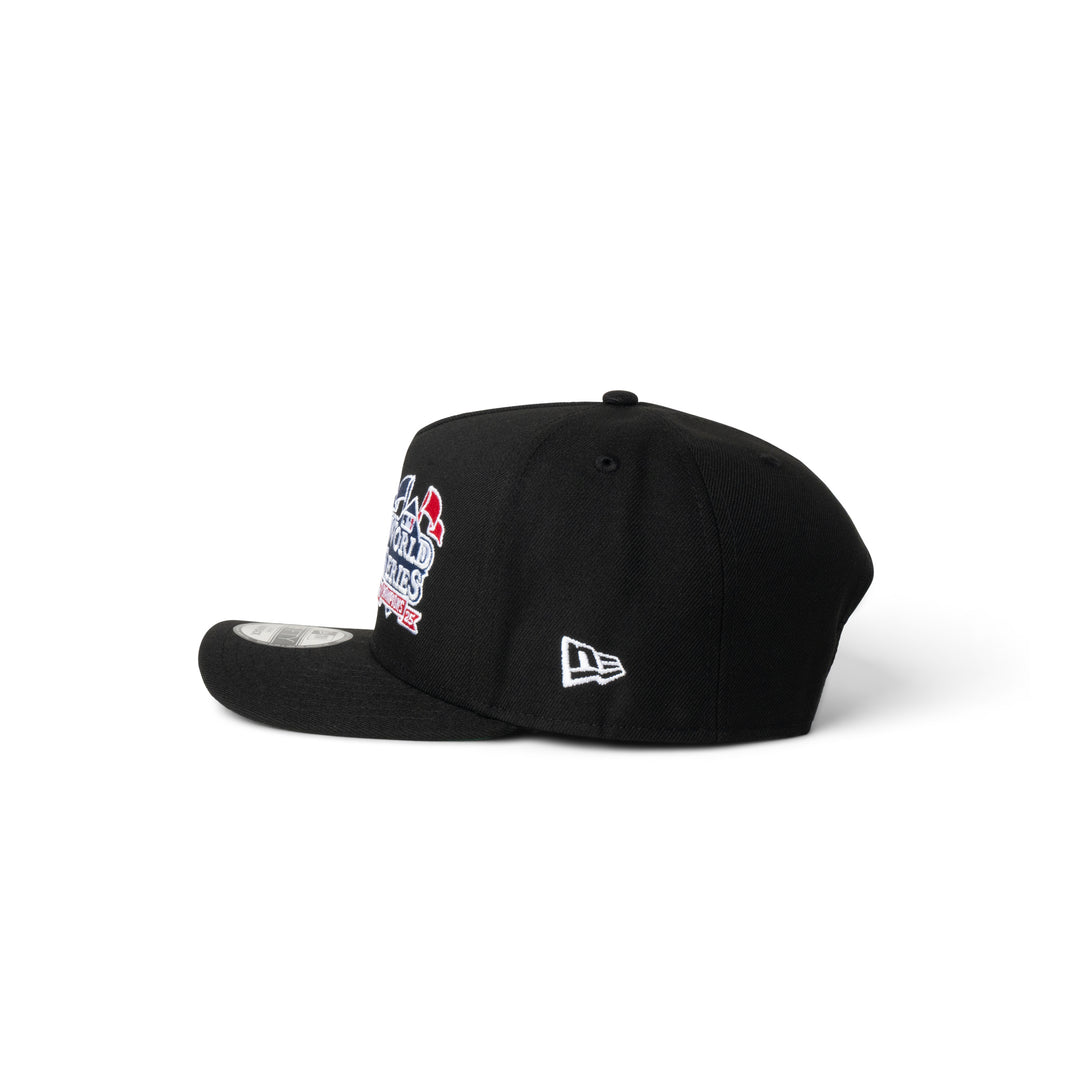 New Era Dodgers Back to Back Double Patch 9Fifty Snapback Black