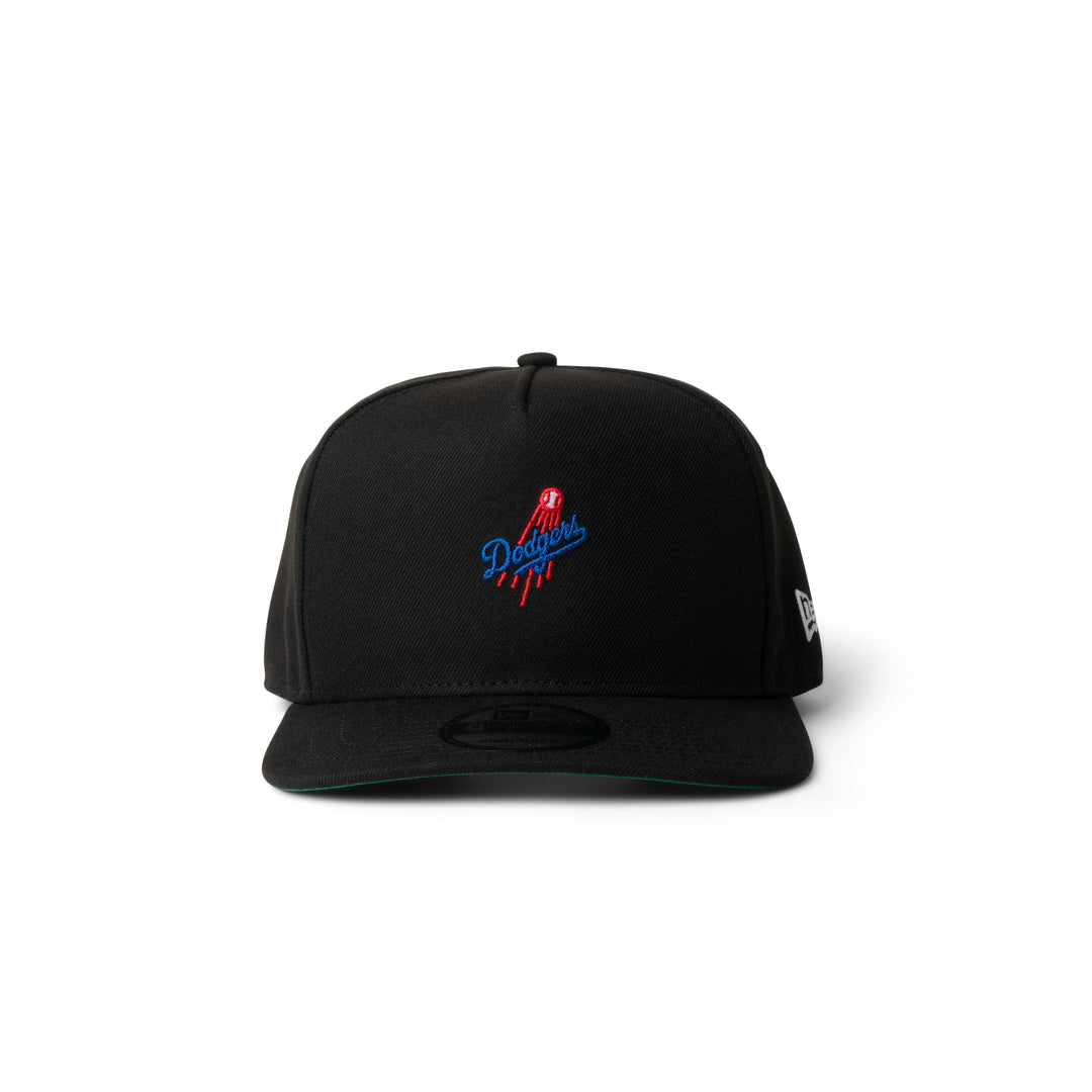 New Era Dodgers Micro Club Logo 9Fifty Snapback Black