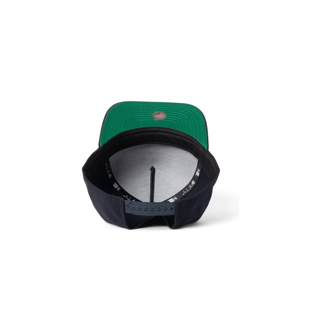 New Era Dodgers Micro Logo 9Fifty A Frame Snapback Navy