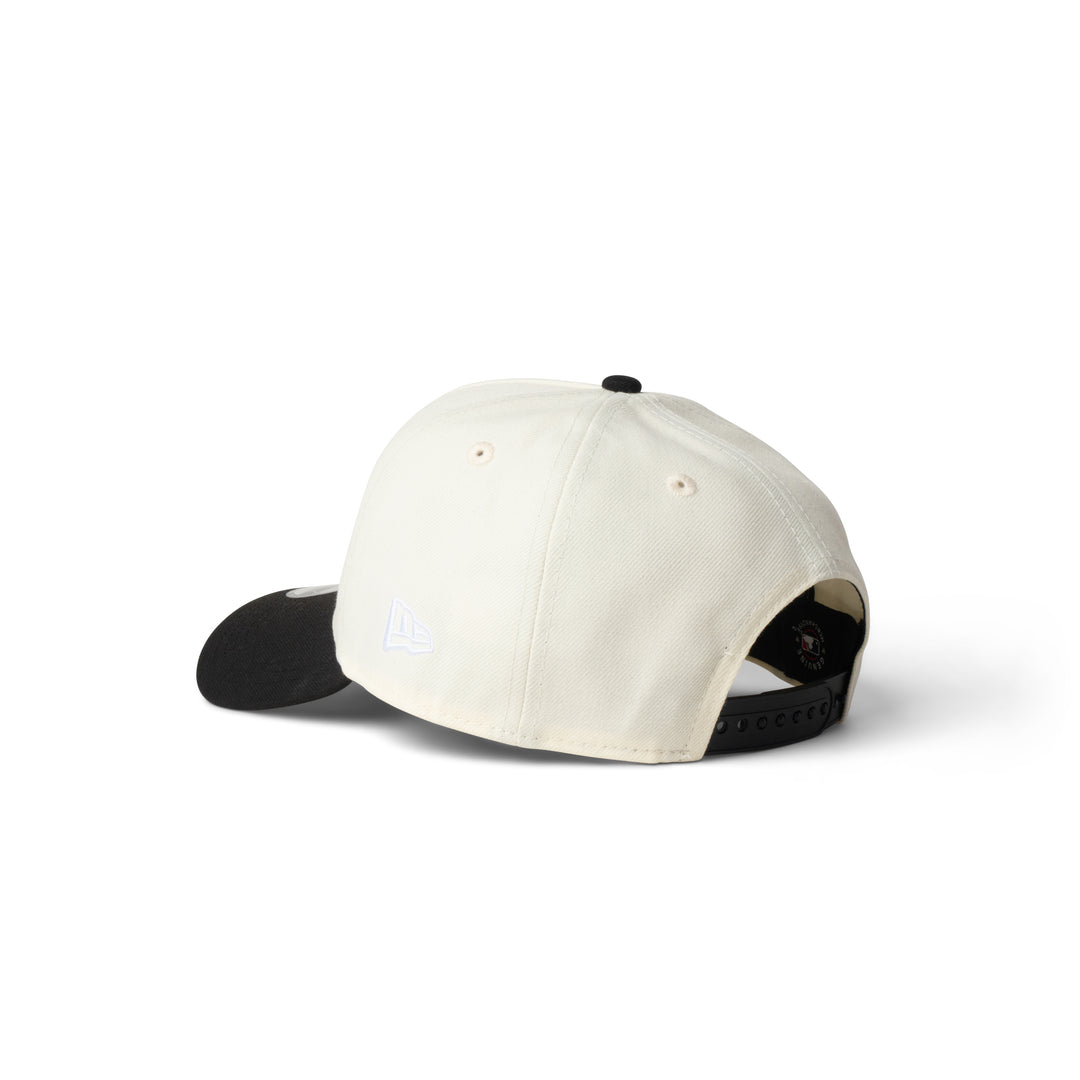New Era Dodgers Super Micro Logo 9Forty A Frame Snapback Chrome/Black