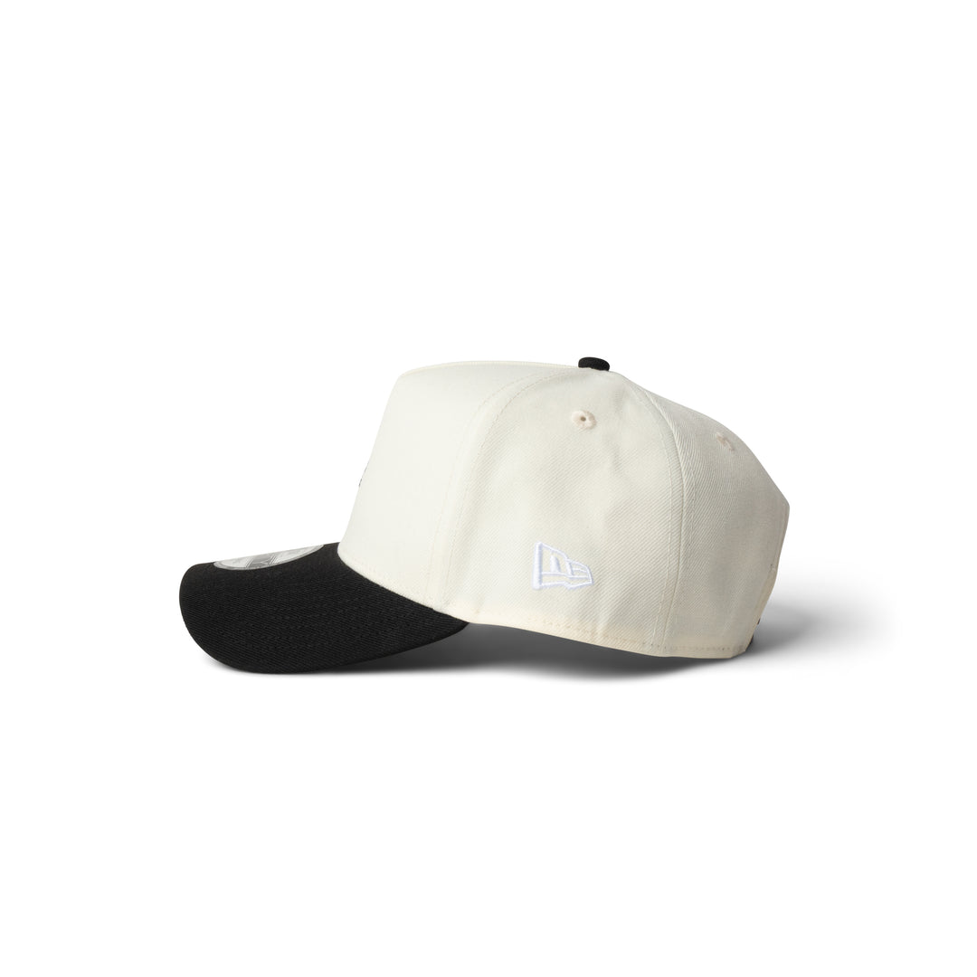 New Era Dodgers Super Micro Logo 9Forty A Frame Snapback Chrome/Black