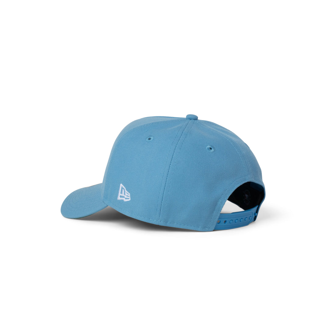 New Era Dodgers Super Micro Logo 9Forty A Frame Snapback Sky Blue
