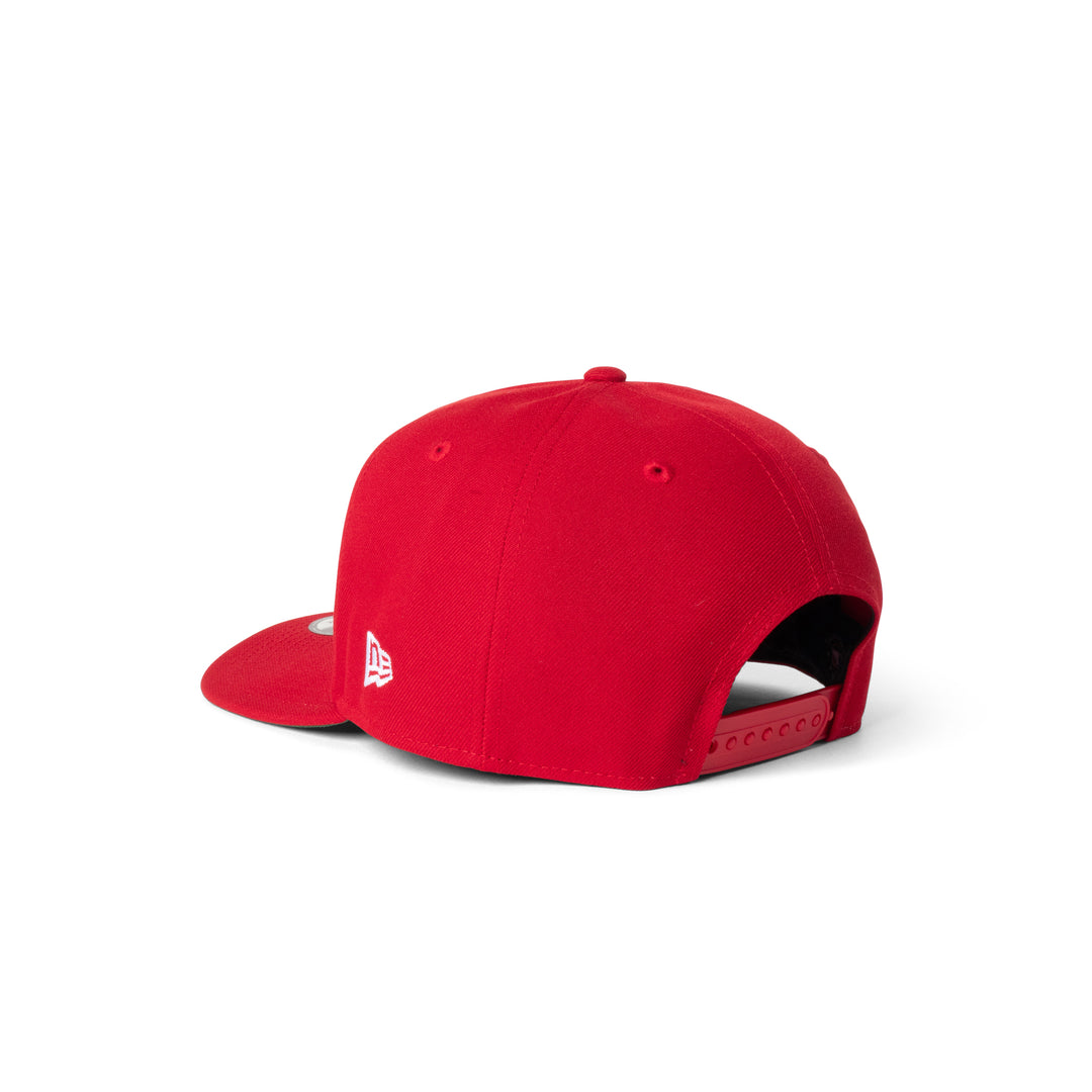 New Era Angels Micro Logo 9Fifty A Frame Snapback Red