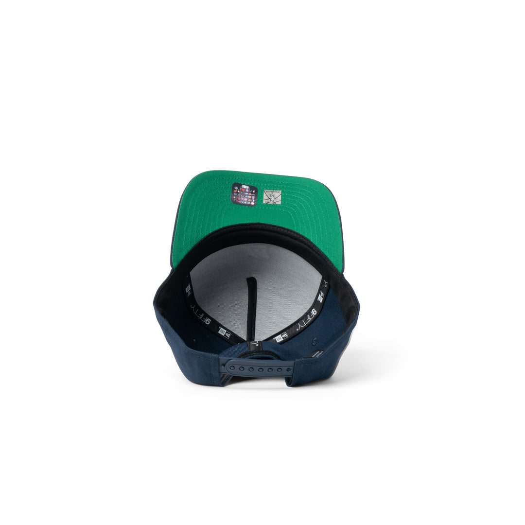 New Era Clippers Micro Logo 9Fifty Snapback Navy