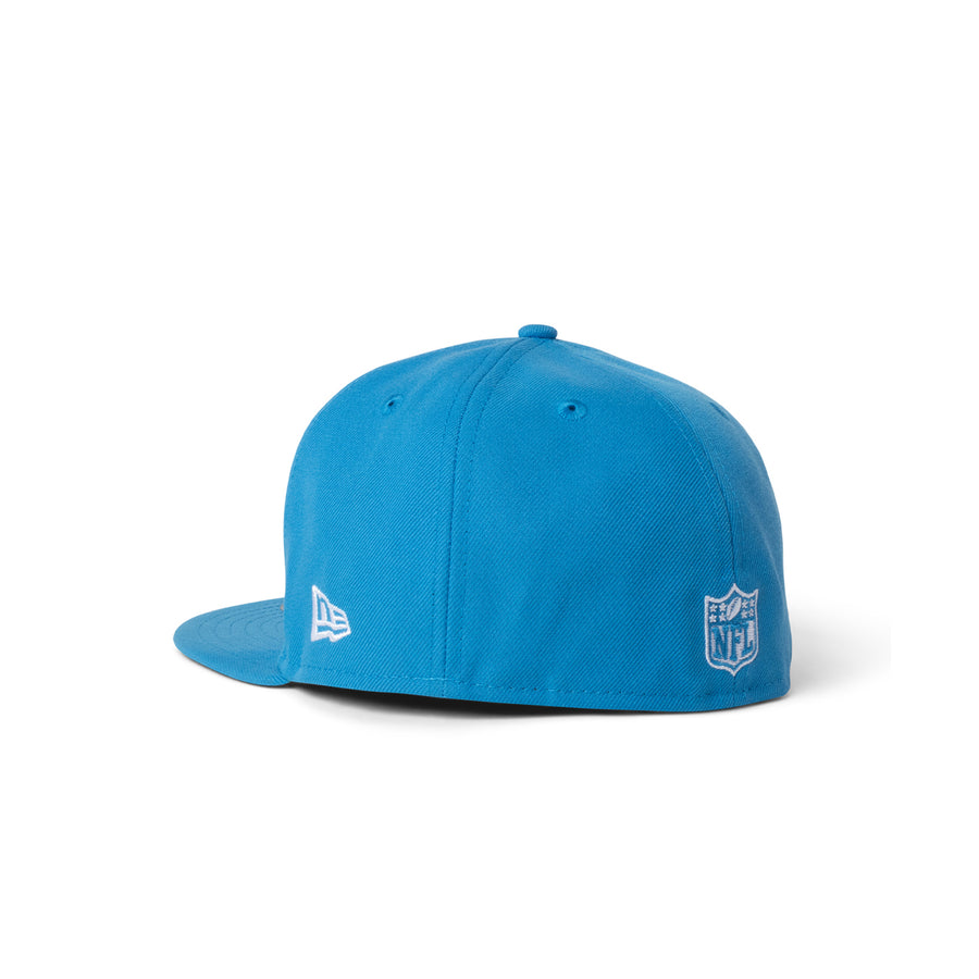 New Era Chargers Micro Logo 59Fifty Fitted Powder Blue