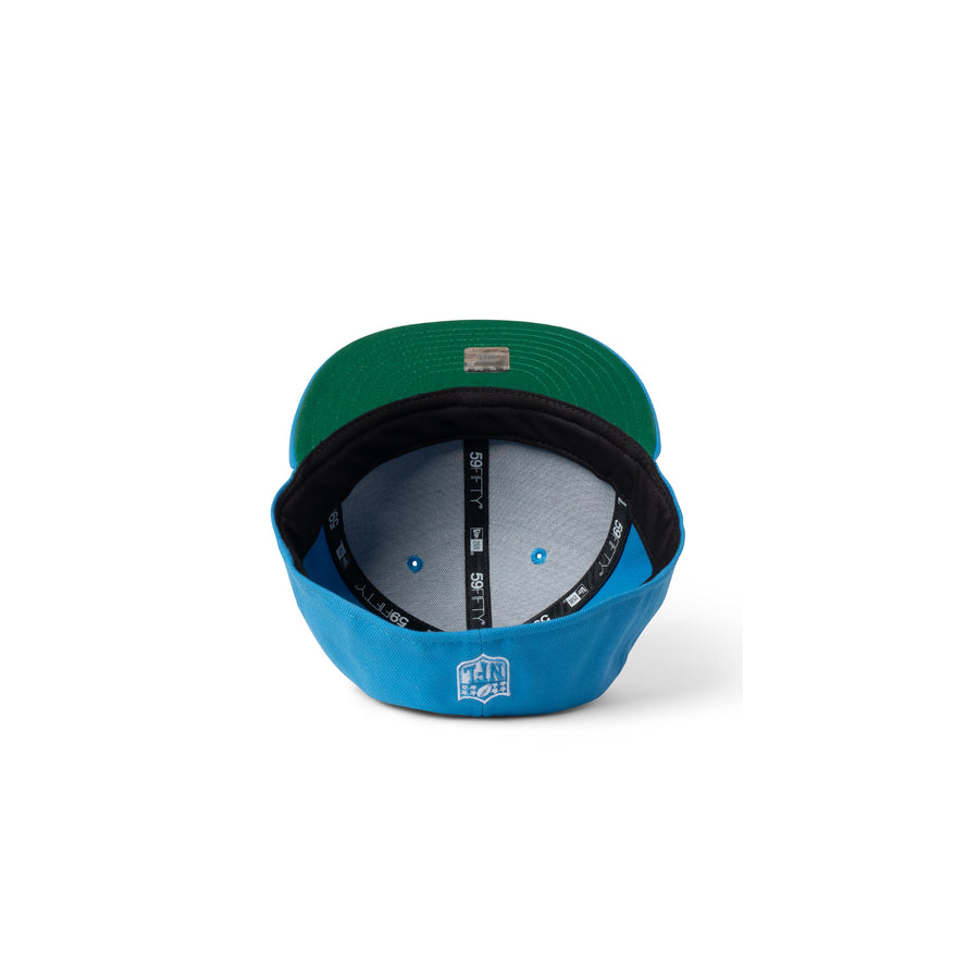 New Era Chargers Micro Logo 59Fifty Fitted Powder Blue