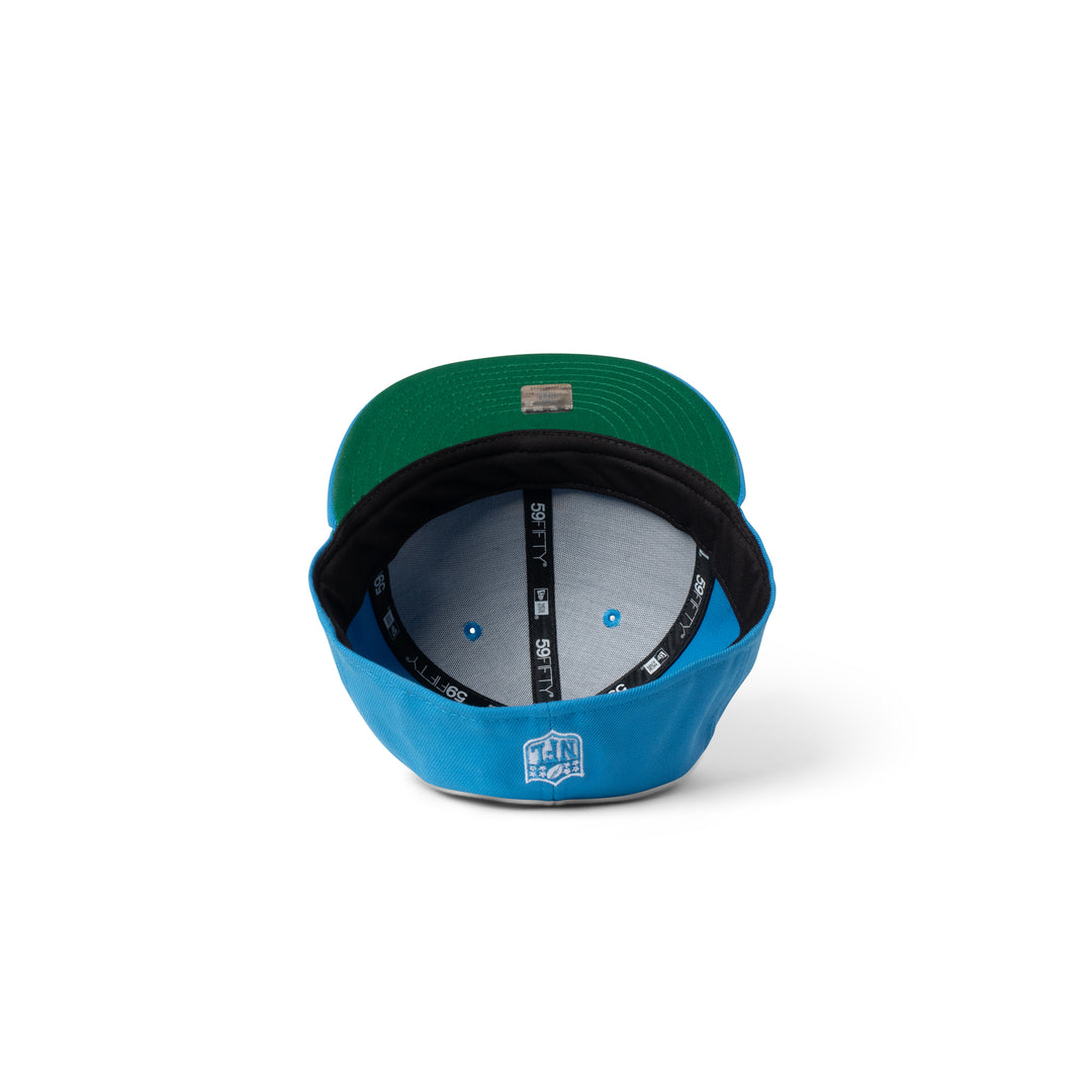 New Era Chargers Micro Logo 59Fifty Fitted Powder Blue
