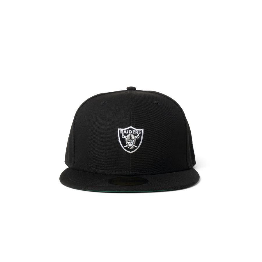 New Era Raiders Micro Logo 59Fifty Fitted Black