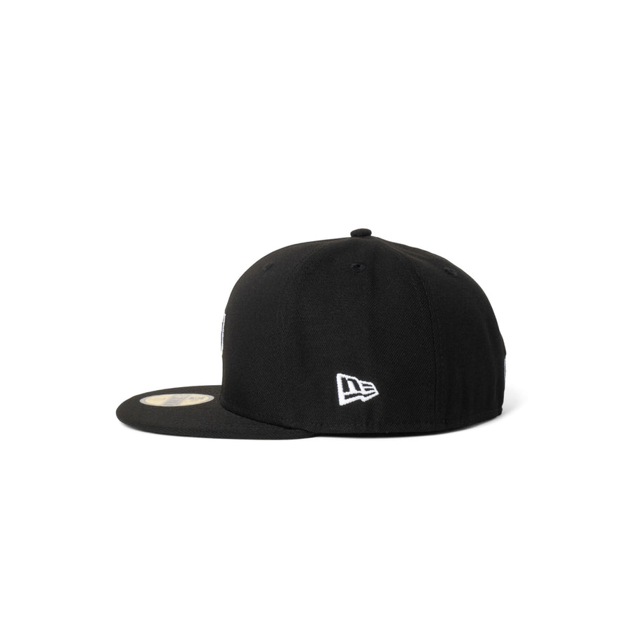 New Era Raiders Micro Logo 59Fifty Fitted Black