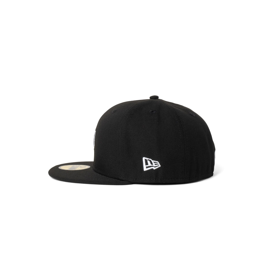 New Era Raiders Micro Logo 59Fifty Fitted Black