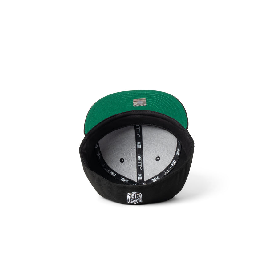 New Era Raiders Micro Logo 59Fifty Fitted Black