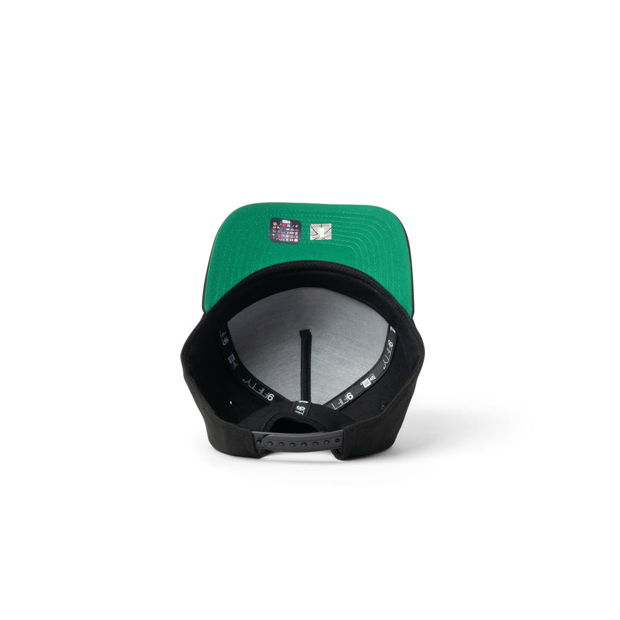 New Era Lakers Micro Logo 9Fifty Snapback Black