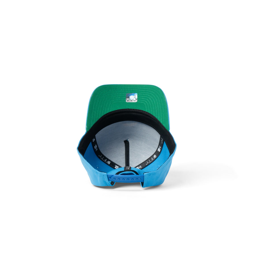 New Era Chargers Micro Logo 9Fifty Snapback Light Blue