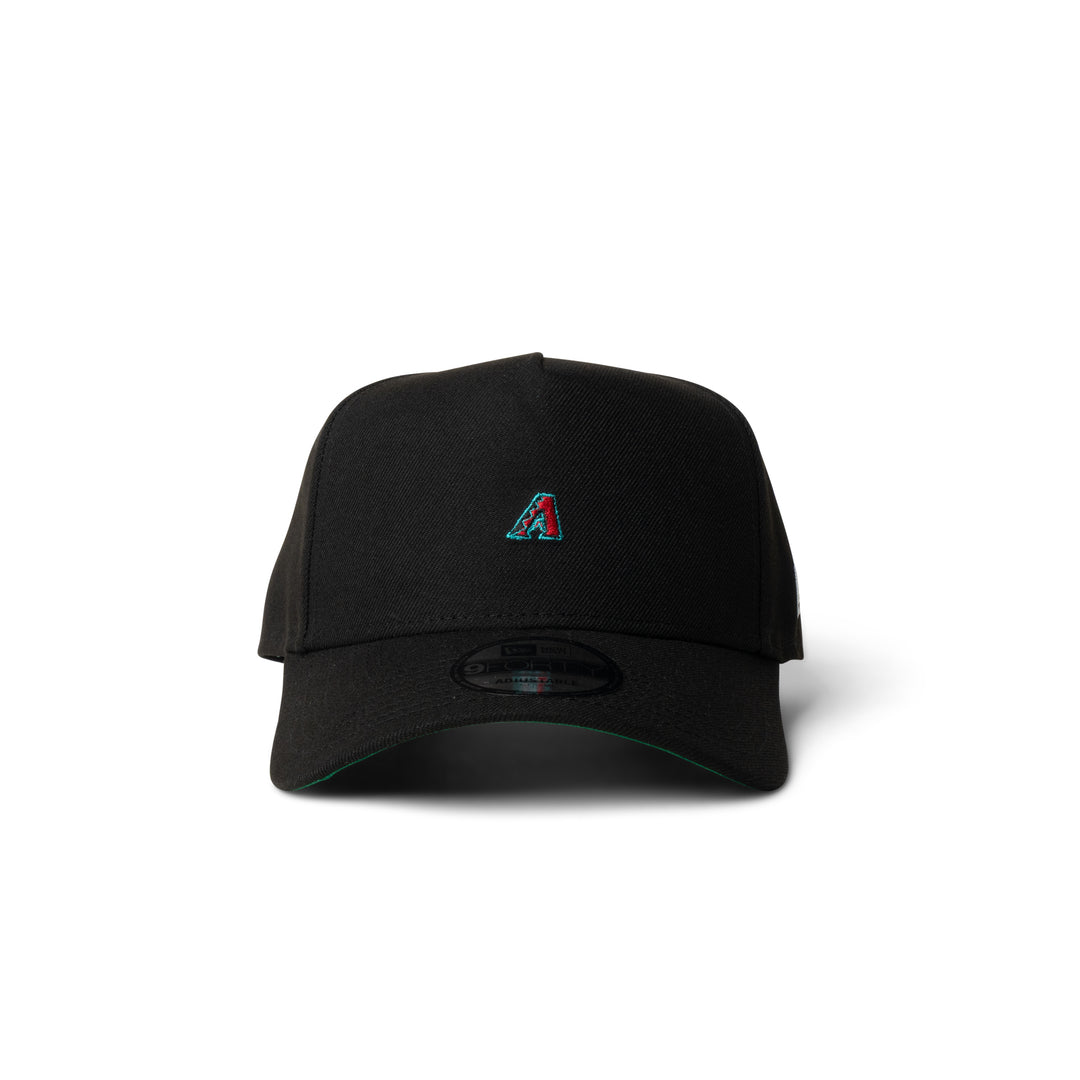 New Era Diamondbacks Super Micro Logo 9Forty A Frame Snapback Black