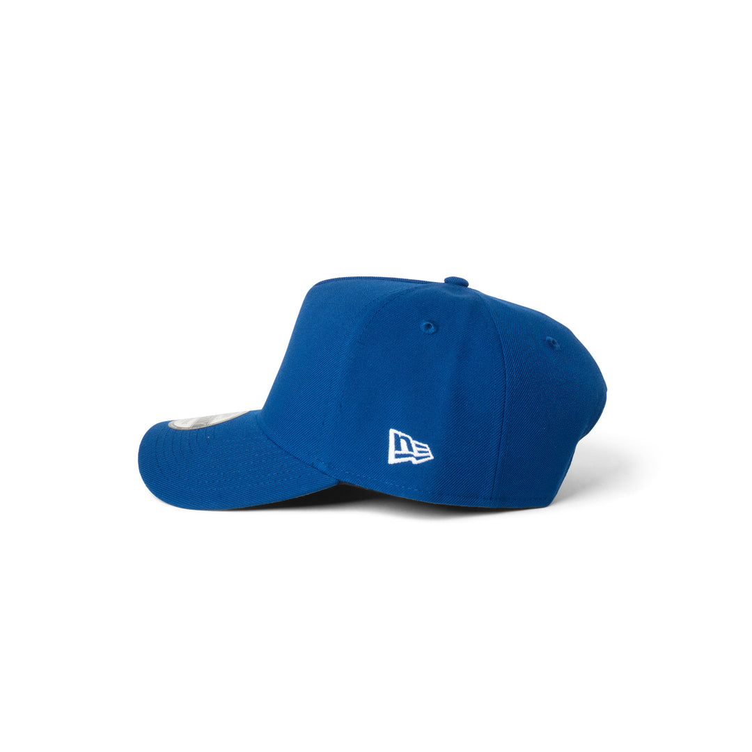 New Era Mets Super Micro Logo 9Forty A Frame Snapback Blue