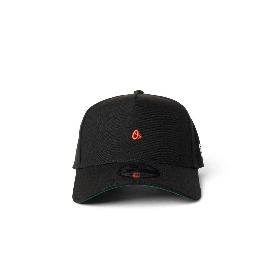 New Era Orioles Super Micro Logo 9Forty A Frame Snapback Black