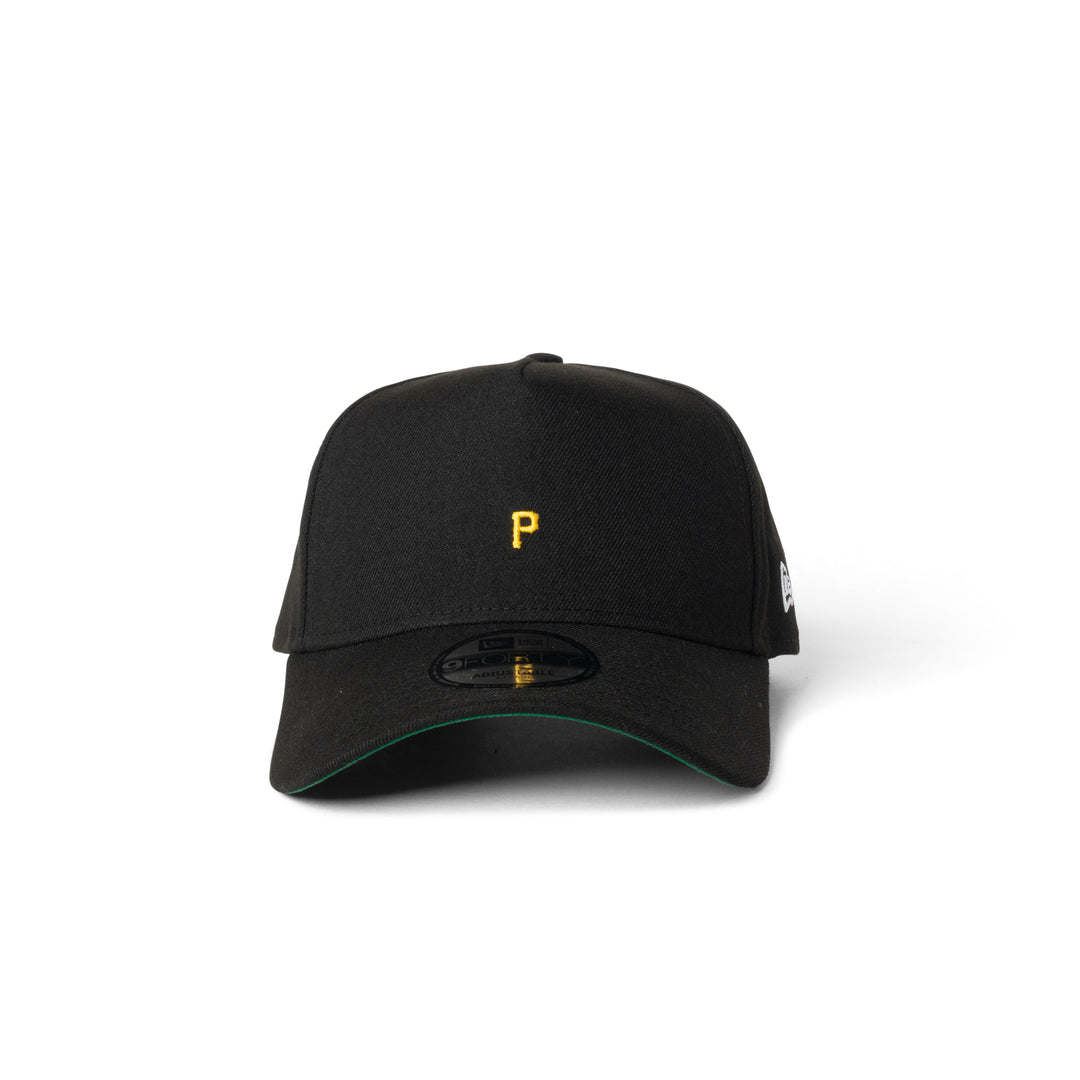 New Era Pirates Super Micro Logo 9Forty A Frame Snapback Black