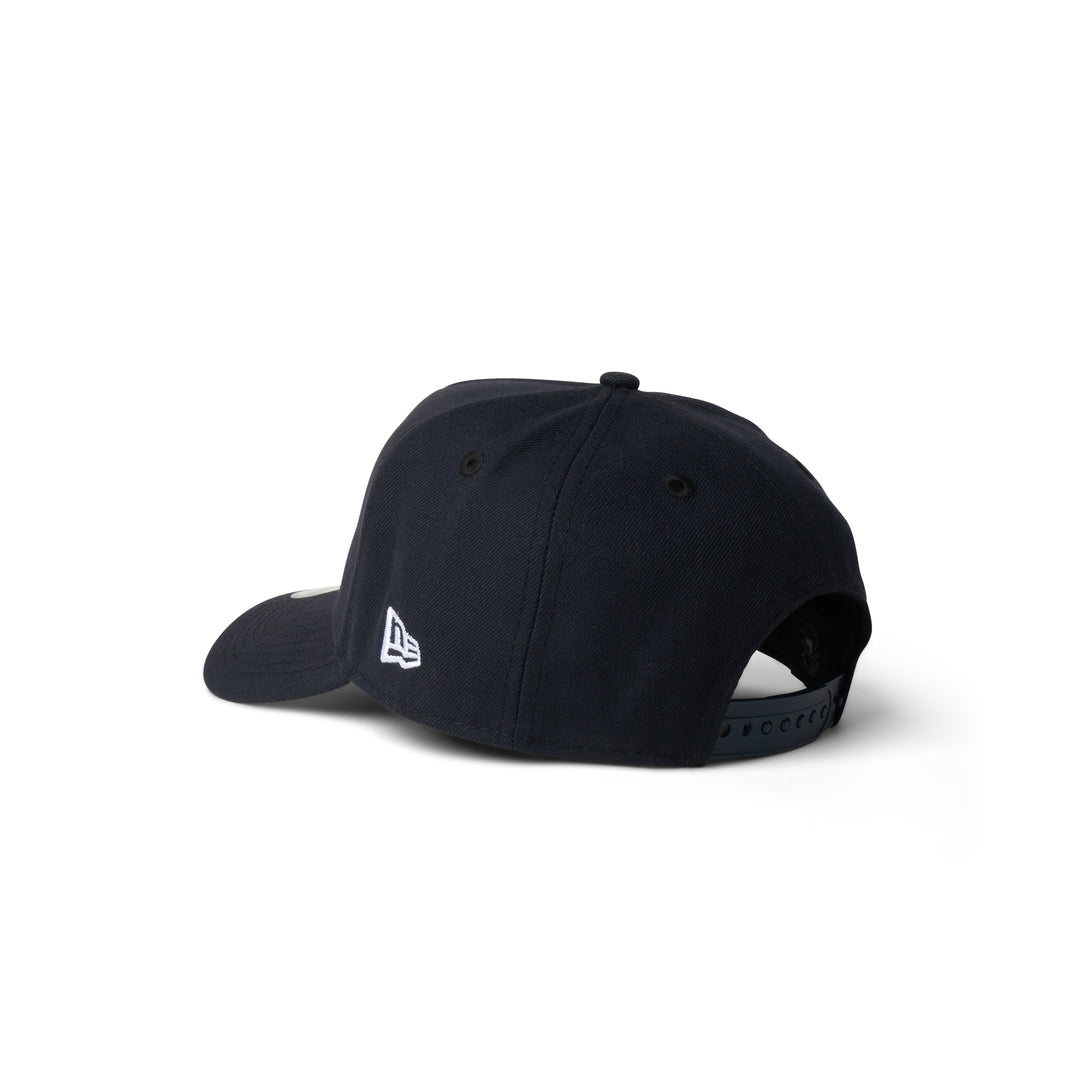 New Era Twins Super Micro Logo 9Forty A Frame Snapback Navy