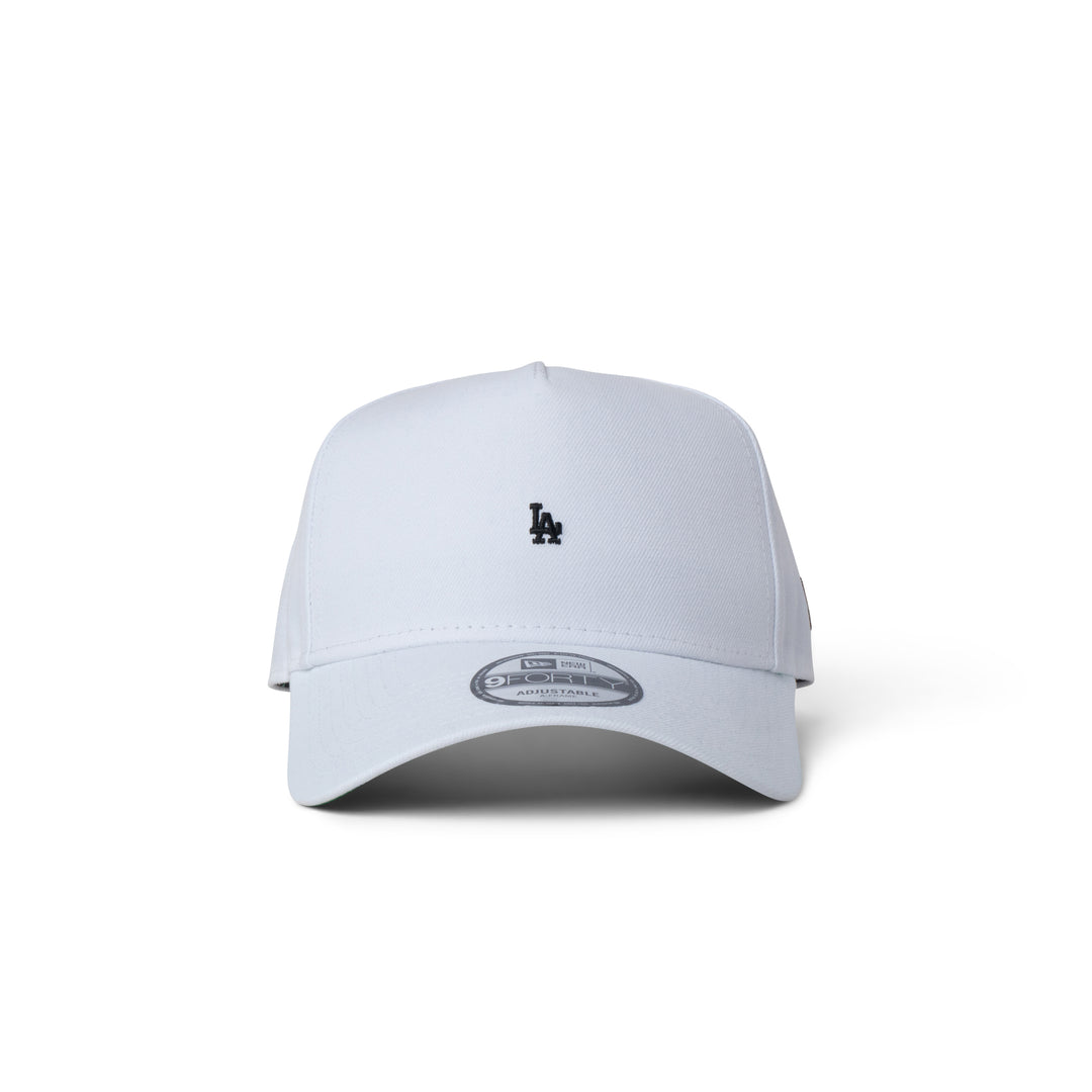New Era Dodgers Super Micro Logo 9Forty A Frame Snapback White/Black