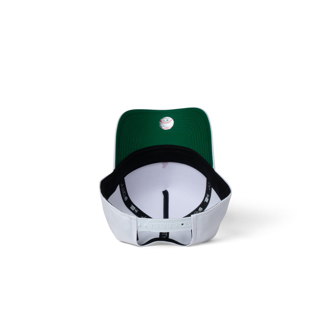 New Era Dodgers Super Micro Logo 9Forty A Frame Snapback White/Red
