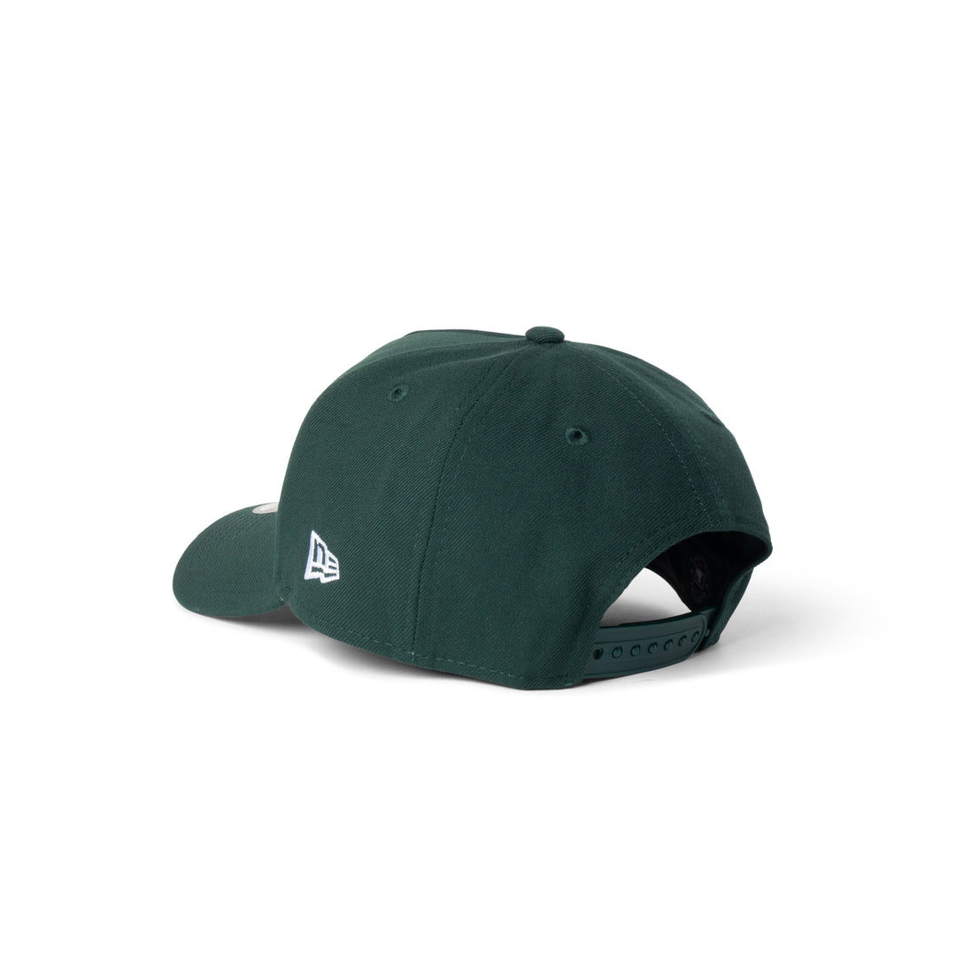New Era Giants Super Micro Logo 9Forty A Frame Snapback Dark Green