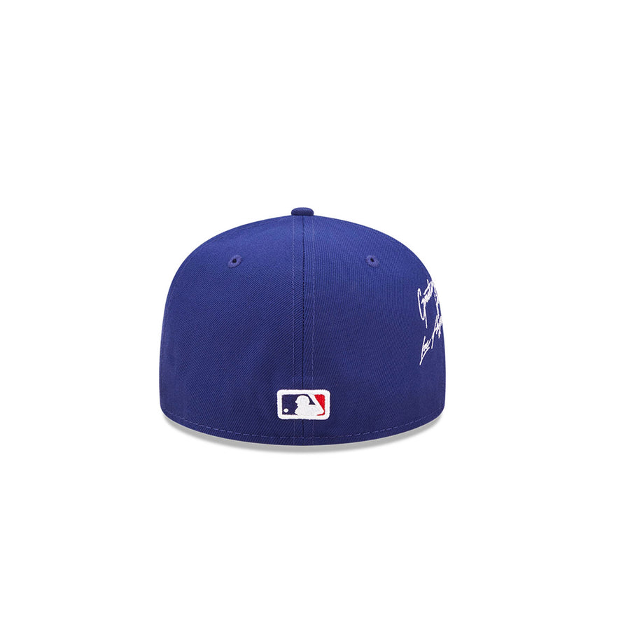 New Era Los Angeles Dodgers MLB Cloud Icon Blue 59FIFTY Fitted Cap
