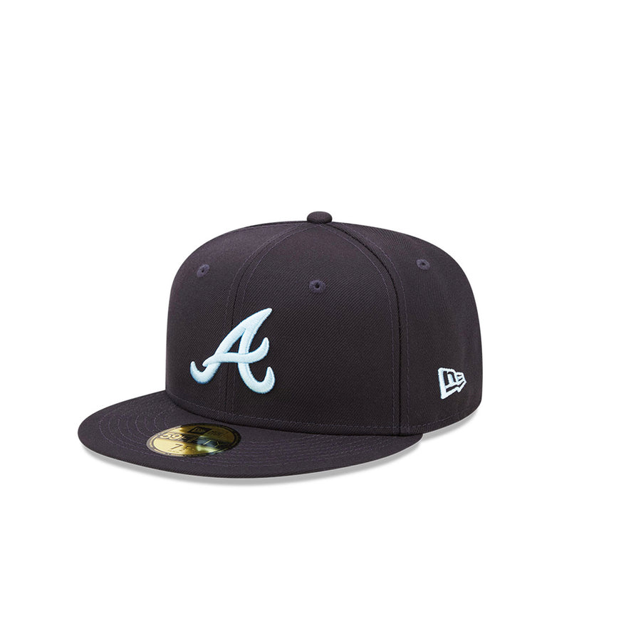 New Era 59FIFTY MLB Atlanta Braves Cloud Icon Fitted Hat 7 5/8 