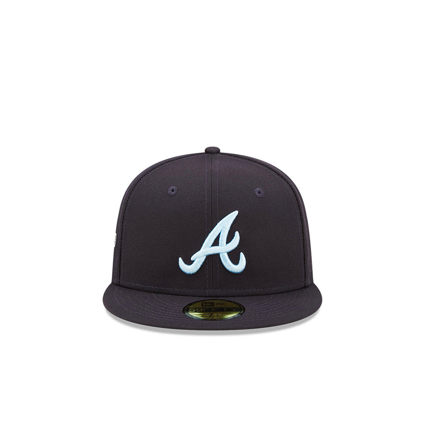 New Era Atlanta Braves 59FIFTY Basic Black Fitted Hat
