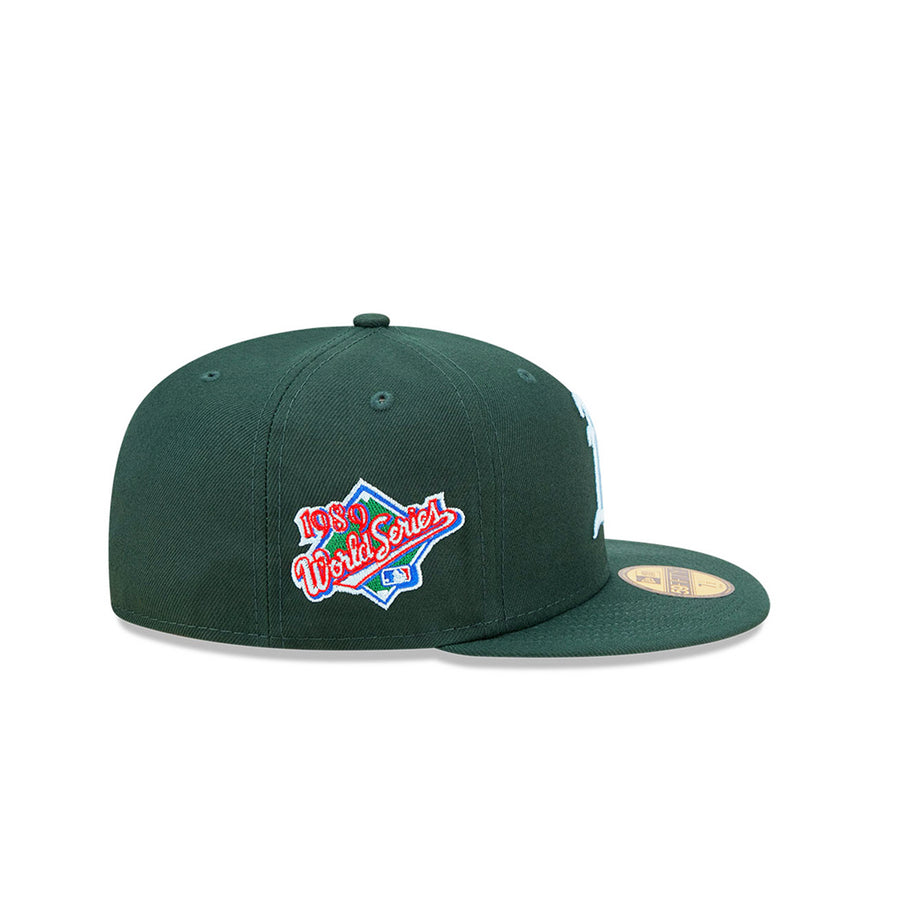 New Era 59FIFTY MLB Oakland Athletics Comic Cloud Fitted Hat 7 3/4