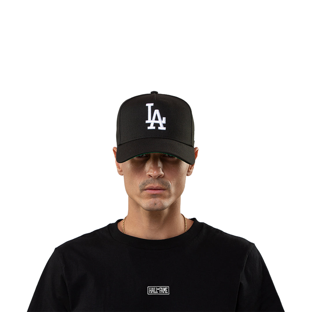 New Era - Los Angeles Dodgers 9FORTY Cap - Black/Pine Prolight